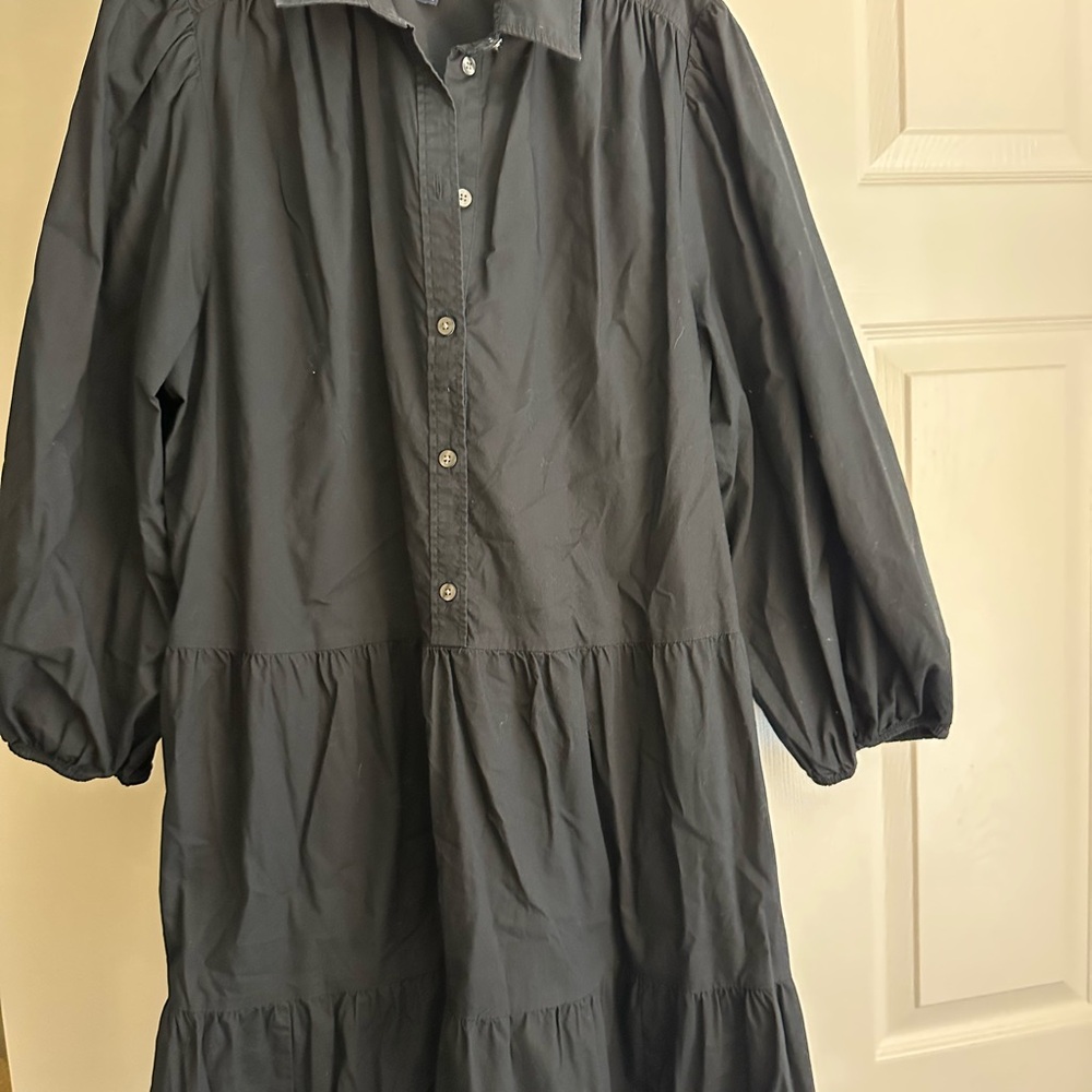 Gap popover Button-Up Dress. XL tall